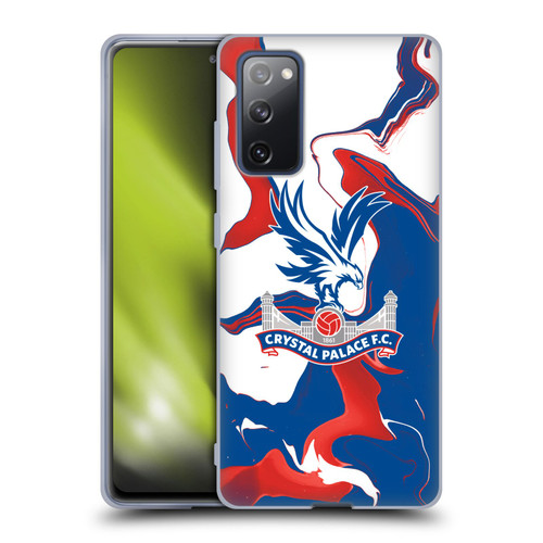 Crystal Palace FC Crest Marble Soft Gel Case for Samsung Galaxy S20 FE / 5G