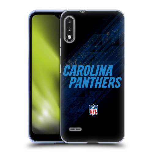 NFL Carolina Panthers Logo Blur Soft Gel Case for LG K22