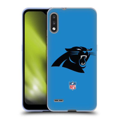 NFL Carolina Panthers Logo Plain Soft Gel Case for LG K22