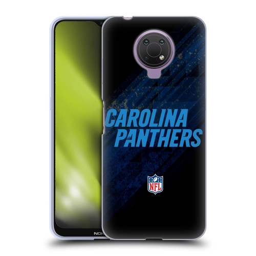 NFL Carolina Panthers Logo Blur Soft Gel Case for Nokia G10