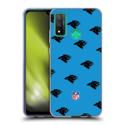 NFL Carolina Panthers Artwork Patterns Soft Gel Case for Huawei P Smart (2020)