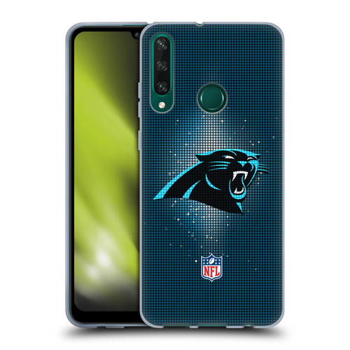 NFL Carolina Panthers Artwork LED Soft Gel Case for Huawei Y6p