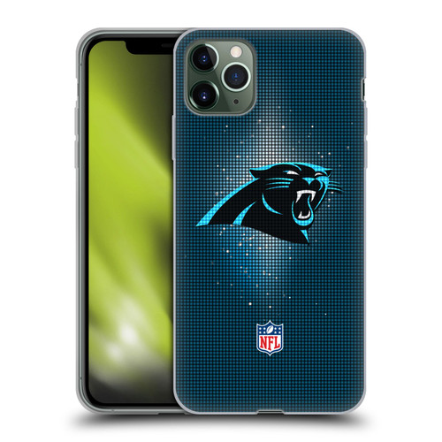 NFL Carolina Panthers Artwork LED Soft Gel Case for Apple iPhone 11 Pro Max