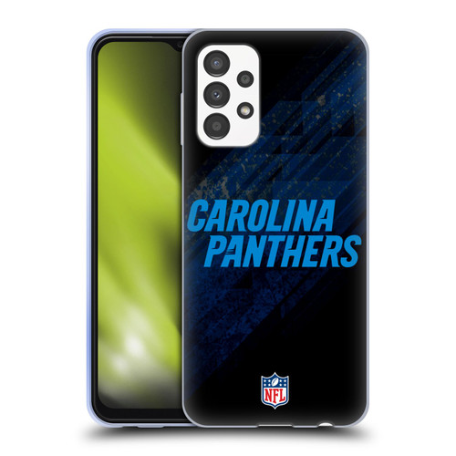 NFL Carolina Panthers Logo Blur Soft Gel Case for Samsung Galaxy A13 (2022)