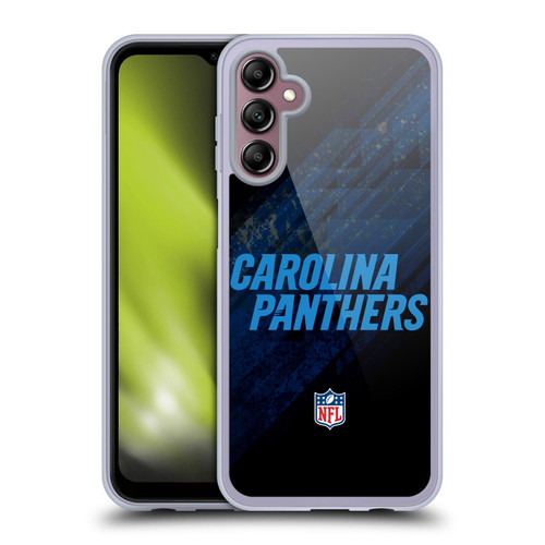 NFL Carolina Panthers Logo Blur Soft Gel Case for Samsung Galaxy A14 5G