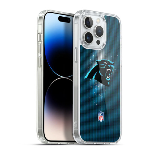 NFL Carolina Panthers Artwork LED Soft Gel Case for Apple iPhone 13 Pro Max & MagSafe