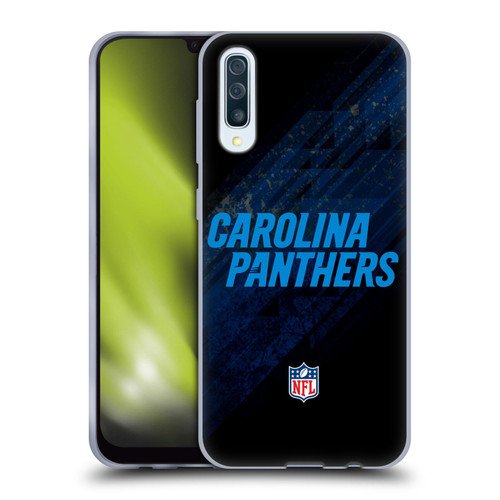 NFL Carolina Panthers Logo Blur Soft Gel Case for Samsung Galaxy A50/A30s (2019)