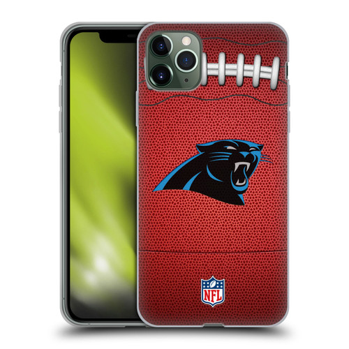 NFL Carolina Panthers Graphics Football Soft Gel Case for Apple iPhone 11 Pro Max