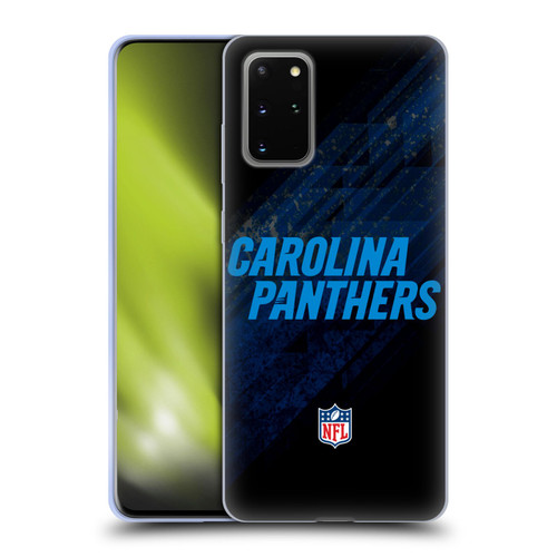 NFL Carolina Panthers Logo Blur Soft Gel Case for Samsung Galaxy S20+ / S20+ 5G