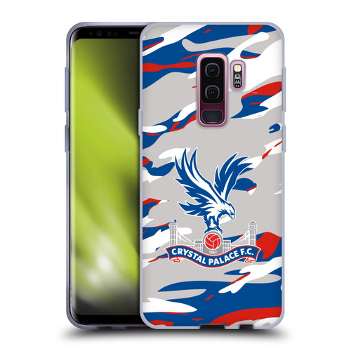Crystal Palace FC Crest Camouflage Soft Gel Case for Samsung Galaxy S9+ / S9 Plus