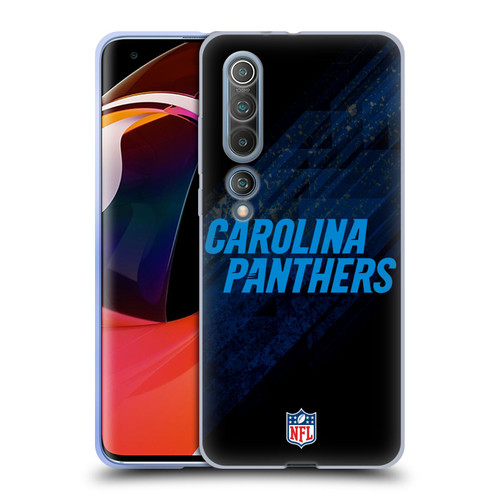 NFL Carolina Panthers Logo Blur Soft Gel Case for Xiaomi Mi 10 5G / Mi 10 Pro 5G