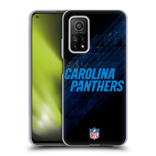 NFL Carolina Panthers Logo Blur Soft Gel Case for Xiaomi Mi 10T 5G