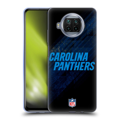 NFL Carolina Panthers Logo Blur Soft Gel Case for Xiaomi Mi 10T Lite 5G