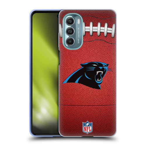 NFL Carolina Panthers Graphics Football Soft Gel Case for Motorola Moto G Stylus 5G (2022)