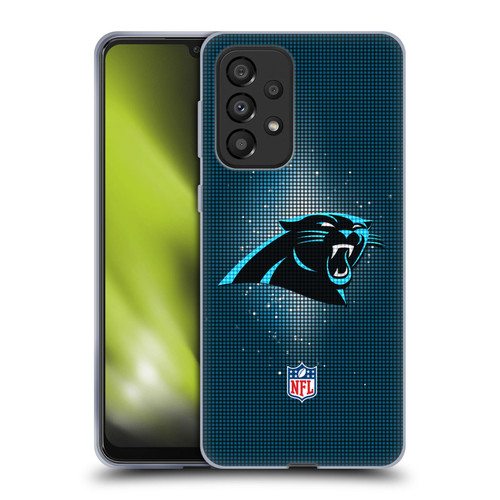 NFL Carolina Panthers Artwork LED Soft Gel Case for Samsung Galaxy A33 5G (2022)