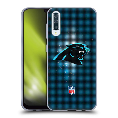 NFL Carolina Panthers Artwork LED Soft Gel Case for Samsung Galaxy A50/A30s (2019)