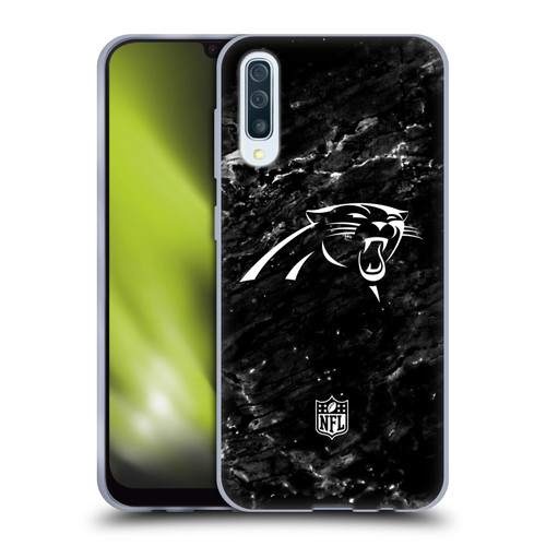 NFL Carolina Panthers Artwork Marble Soft Gel Case for Samsung Galaxy A50/A30s (2019)