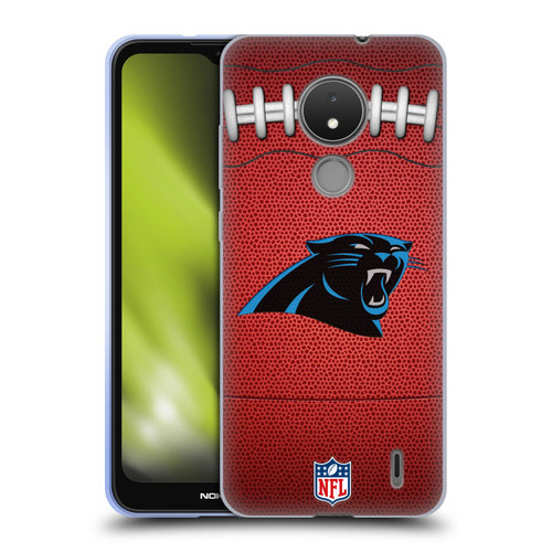 NFL Carolina Panthers Graphics Football Soft Gel Case for Nokia C21