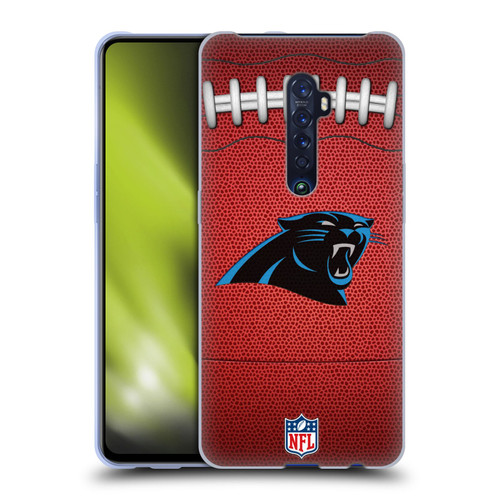 NFL Carolina Panthers Graphics Football Soft Gel Case for OPPO Reno 2