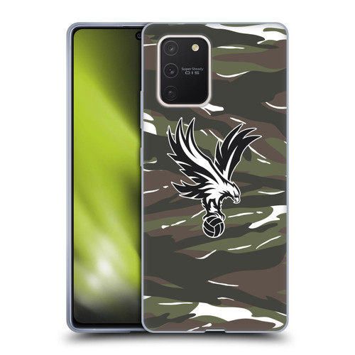 Crystal Palace FC Crest Woodland Camouflage Soft Gel Case for Samsung Galaxy S10 Lite