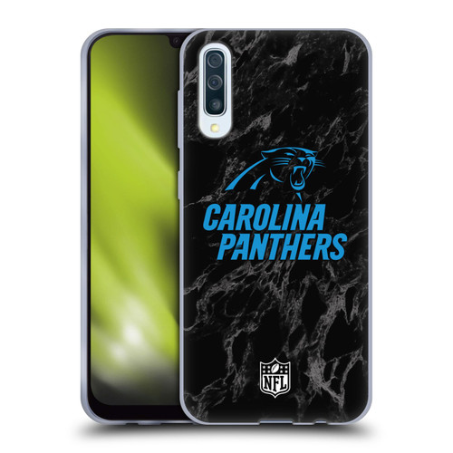 NFL Carolina Panthers Graphics Coloured Marble Soft Gel Case for Samsung Galaxy A50/A30s (2019)