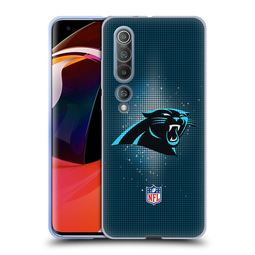 NFL Carolina Panthers Artwork LED Soft Gel Case for Xiaomi Mi 10 5G / Mi 10 Pro 5G