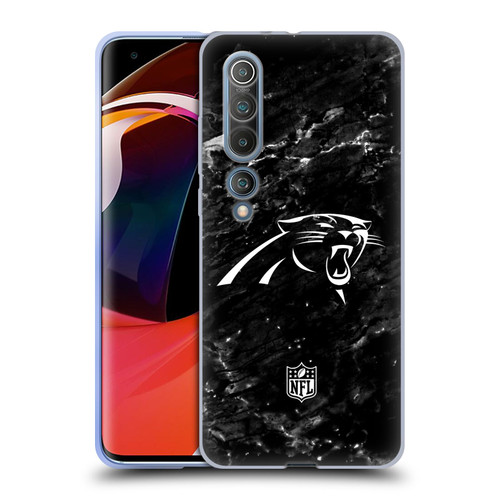 NFL Carolina Panthers Artwork Marble Soft Gel Case for Xiaomi Mi 10 5G / Mi 10 Pro 5G