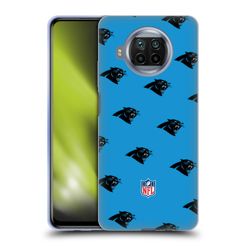 NFL Carolina Panthers Artwork Patterns Soft Gel Case for Xiaomi Mi 10T Lite 5G