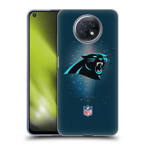 NFL Carolina Panthers Artwork LED Soft Gel Case for Xiaomi Redmi Note 9T 5G
