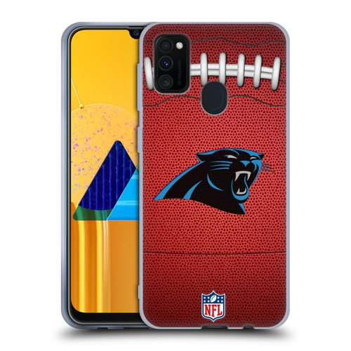 NFL Carolina Panthers Graphics Football Soft Gel Case for Samsung Galaxy M30s (2019)/M21 (2020)