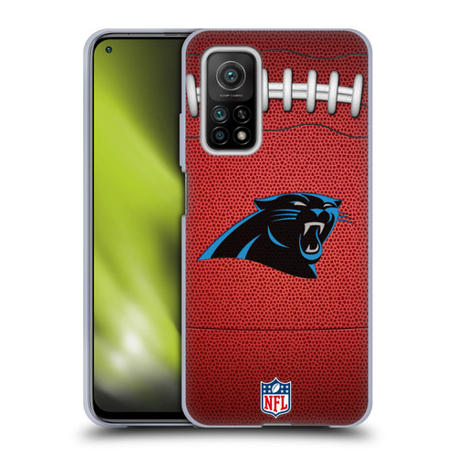 NFL Carolina Panthers Graphics Football Soft Gel Case for Xiaomi Mi 10T 5G