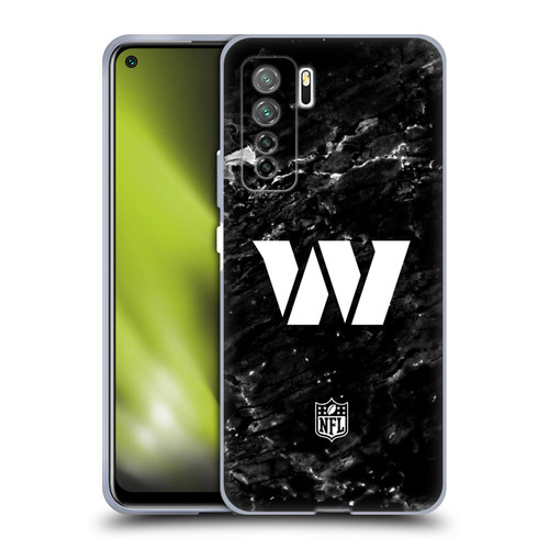 NFL Washington Football Team Artwork Marble Soft Gel Case for Huawei Nova 7 SE/P40 Lite 5G