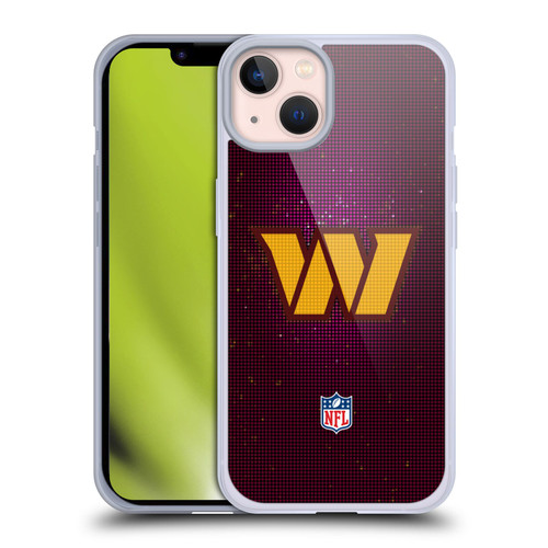 NFL Washington Football Team Artwork LED Soft Gel Case for Apple iPhone 13