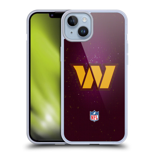 NFL Washington Football Team Artwork LED Soft Gel Case for Apple iPhone 14 Plus