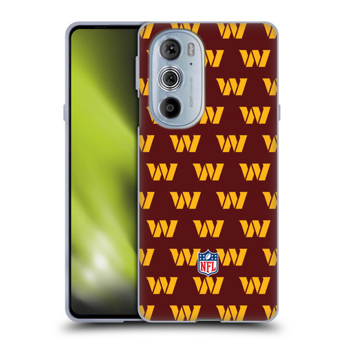NFL Washington Football Team Artwork Patterns Soft Gel Case for Motorola Edge X30