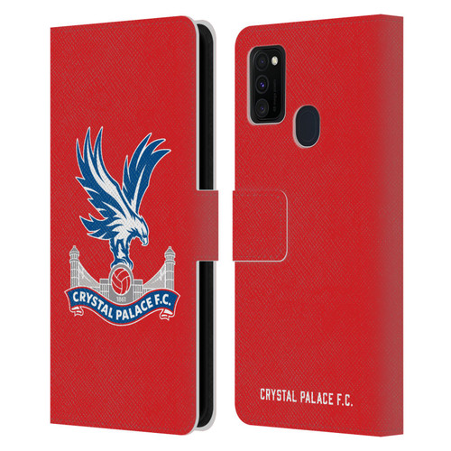 Crystal Palace FC Crest Eagle Leather Book Wallet Case Cover For Samsung Galaxy M30s (2019)/M21 (2020)