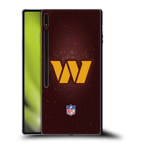 NFL Washington Football Team Artwork LED Soft Gel Case for Samsung Galaxy Tab S8 Ultra