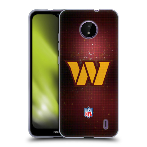 NFL Washington Football Team Artwork LED Soft Gel Case for Nokia C10 / C20
