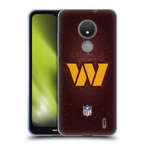 NFL Washington Football Team Artwork LED Soft Gel Case for Nokia C21