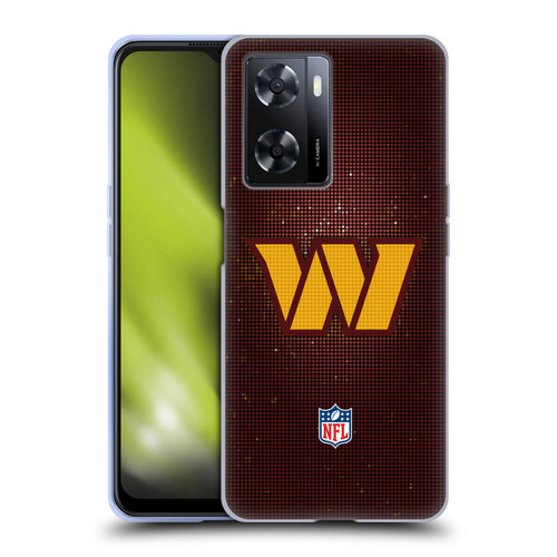 NFL Washington Football Team Artwork LED Soft Gel Case for OPPO A57s