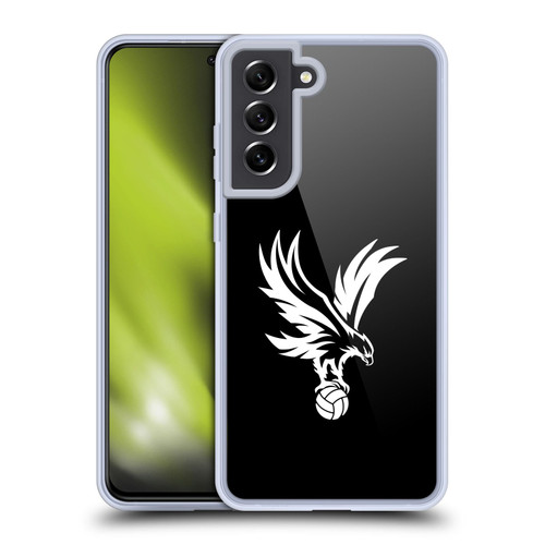 Crystal Palace FC Crest Eagle Grey Soft Gel Case for Samsung Galaxy S21 FE 5G & MagSafe