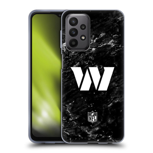 NFL Washington Football Team Artwork Marble Soft Gel Case for Samsung Galaxy A23 / 5G (2022)