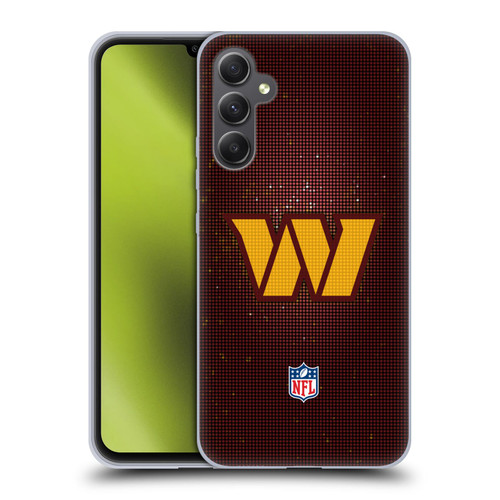 NFL Washington Football Team Artwork LED Soft Gel Case for Samsung Galaxy A34 5G
