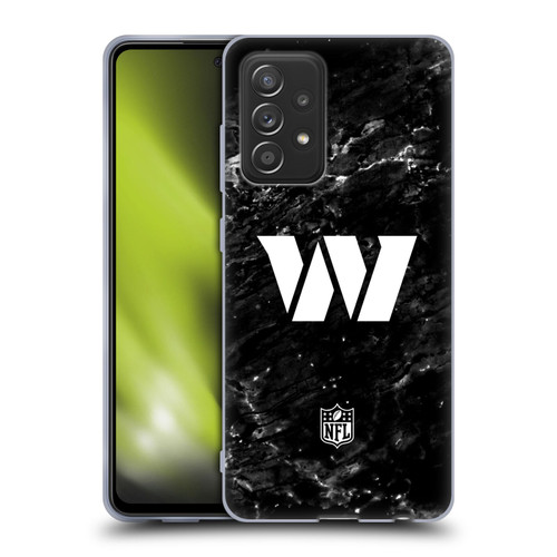 NFL Washington Football Team Artwork Marble Soft Gel Case for Samsung Galaxy A52 / A52s / 5G (2021)