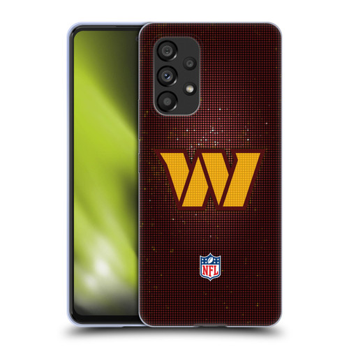 NFL Washington Football Team Artwork LED Soft Gel Case for Samsung Galaxy A53 5G (2022)