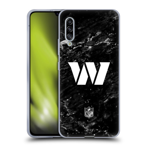 NFL Washington Football Team Artwork Marble Soft Gel Case for Samsung Galaxy A90 5G (2019)