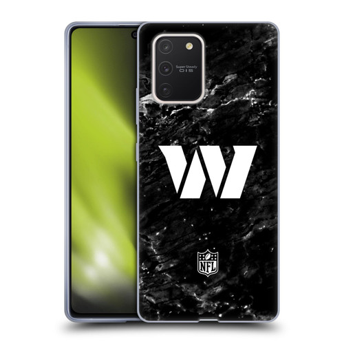 NFL Washington Football Team Artwork Marble Soft Gel Case for Samsung Galaxy S10 Lite