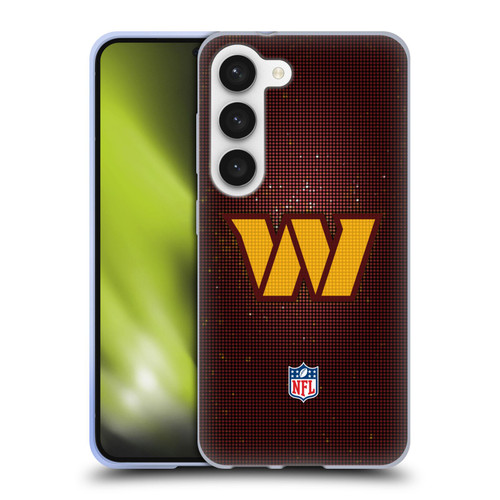 NFL Washington Football Team Artwork LED Soft Gel Case for Samsung Galaxy S23 5G