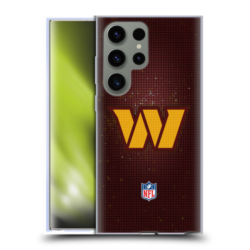 NFL Washington Football Team Artwork LED Soft Gel Case for Samsung Galaxy S23 Ultra 5G