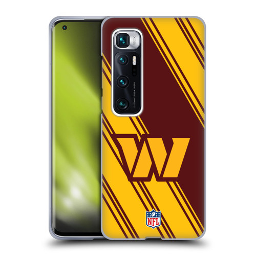 NFL Washington Football Team Artwork Stripes Soft Gel Case for Xiaomi Mi 10 Ultra 5G
